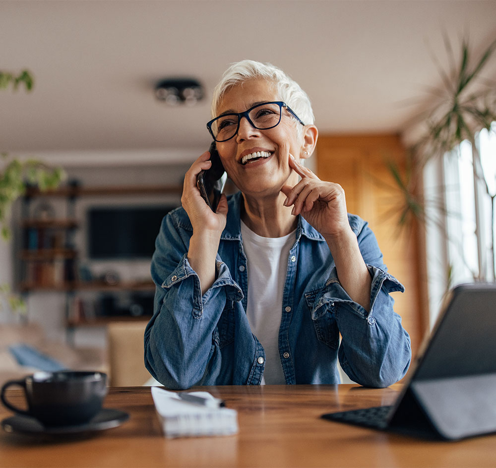 Patient calling to book a dental appointment