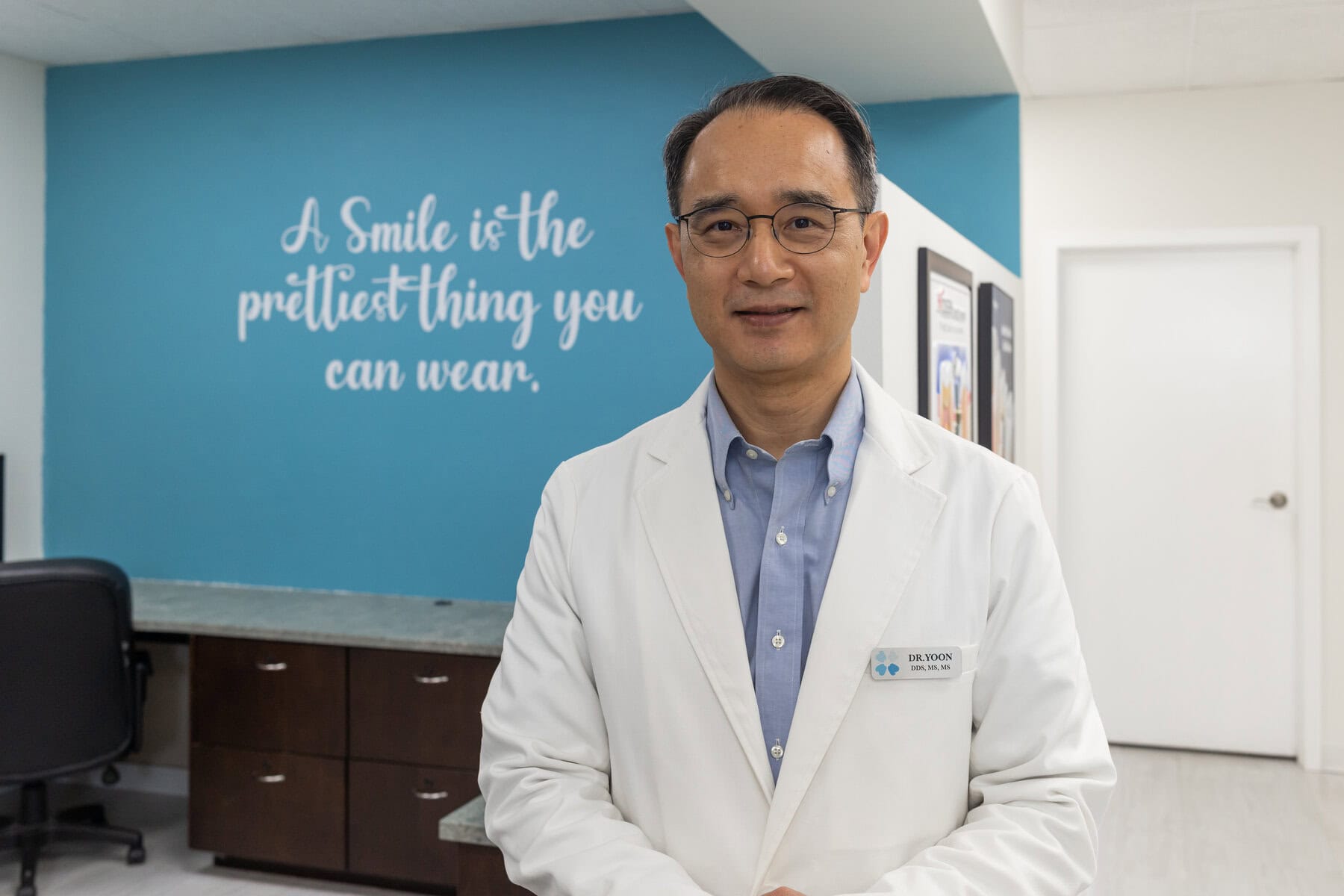 Dr. Sung Wook Yoon, prosthodontist at Blooming Dental